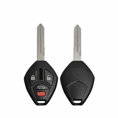 Keyless Factory KeylessFactory: UHShell: 4 BUTTON SHELL FOR MITSUBISHI REMOTE HEAD KEYS MIT9 MIT6 RHS-MIT-014